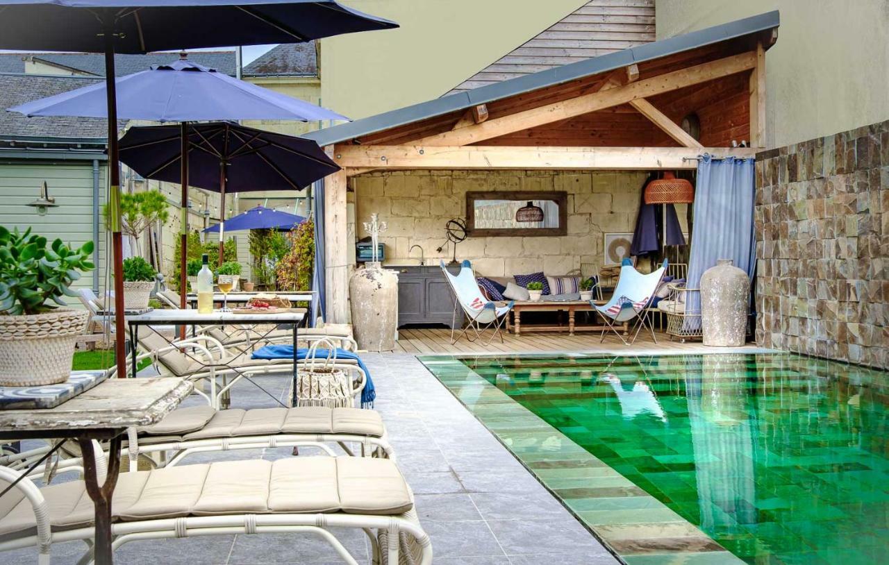Appartements & Spa De La Marine Loire Montsoreau Exterior photo